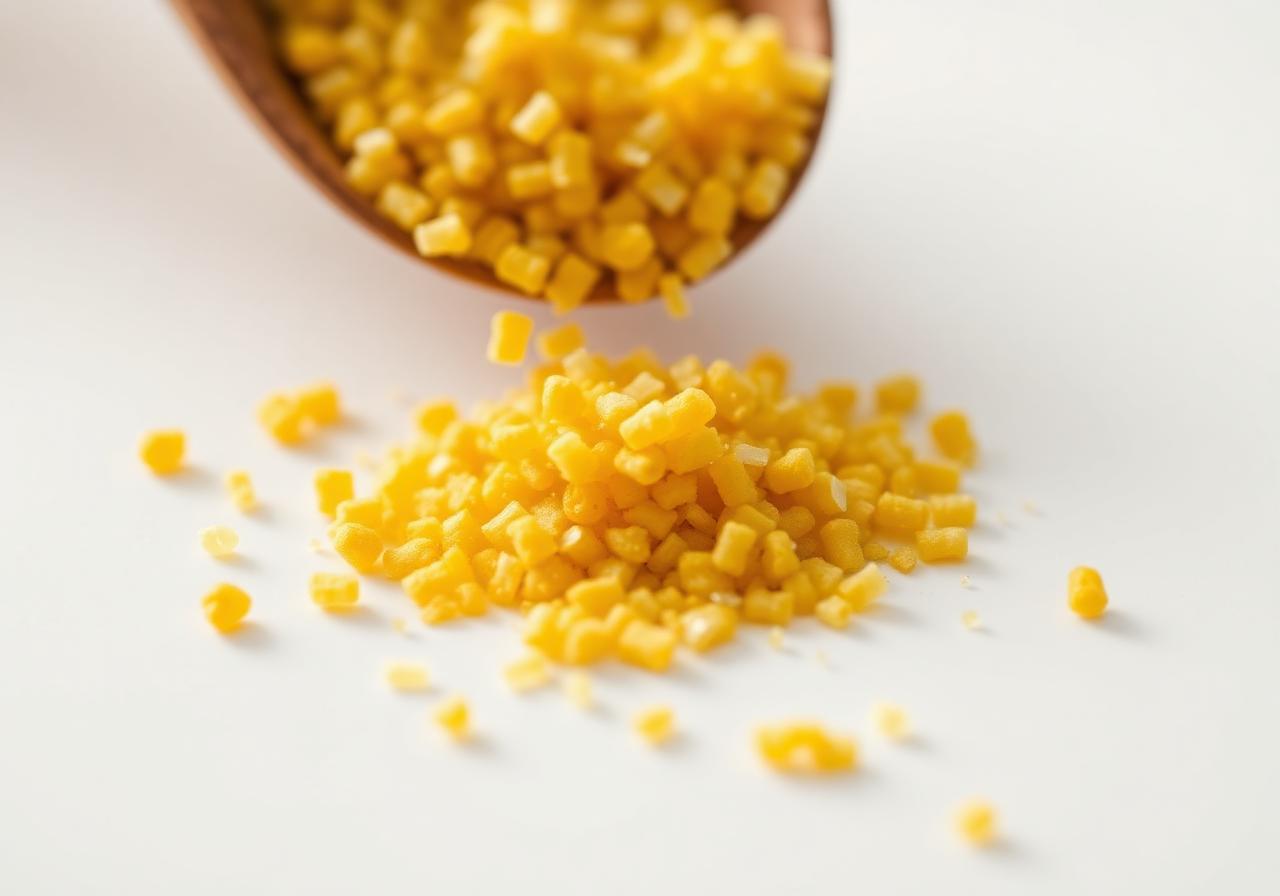 Pure bee pollen granules — the key active ingredient in POLLENWISE Allergy Relief